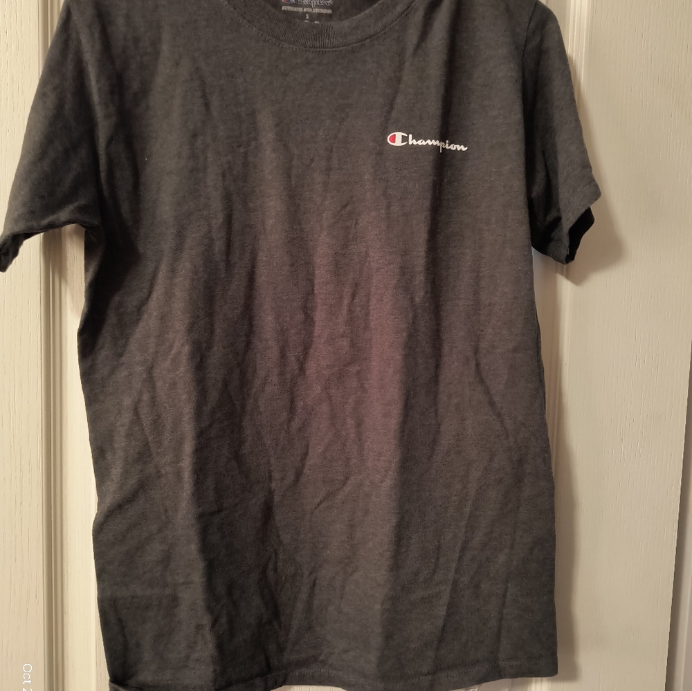 Champion Men's Dark Gray Tee